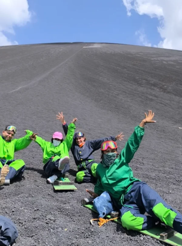 volcano boarding